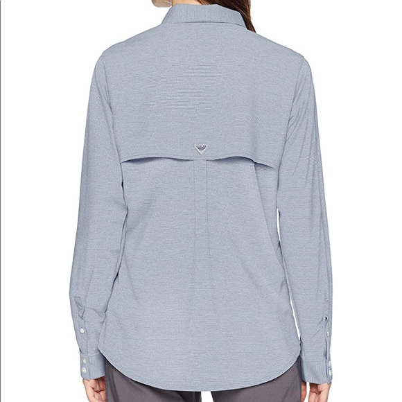 Columbia Women’s Reel Relaxed Woven Long Sleeve - Picture 2 of 16